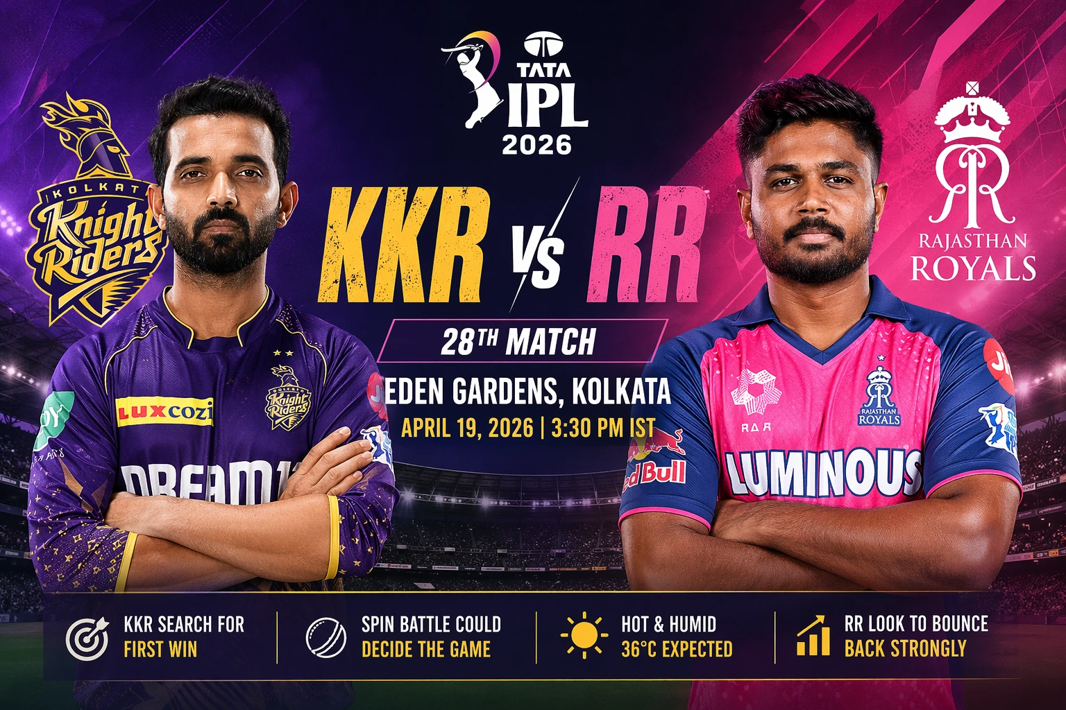 kkr vs rr